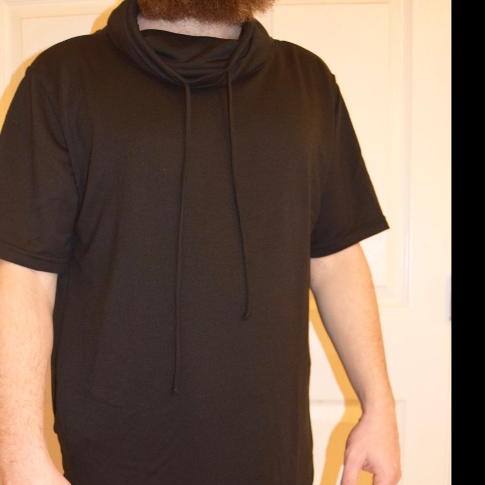 Open Couture Black Sweatshirt